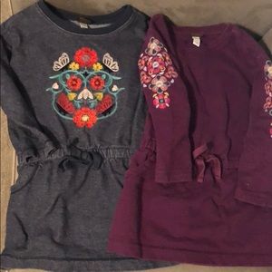 Bundle 2 Tea Collection drawstring dresses girl 4T